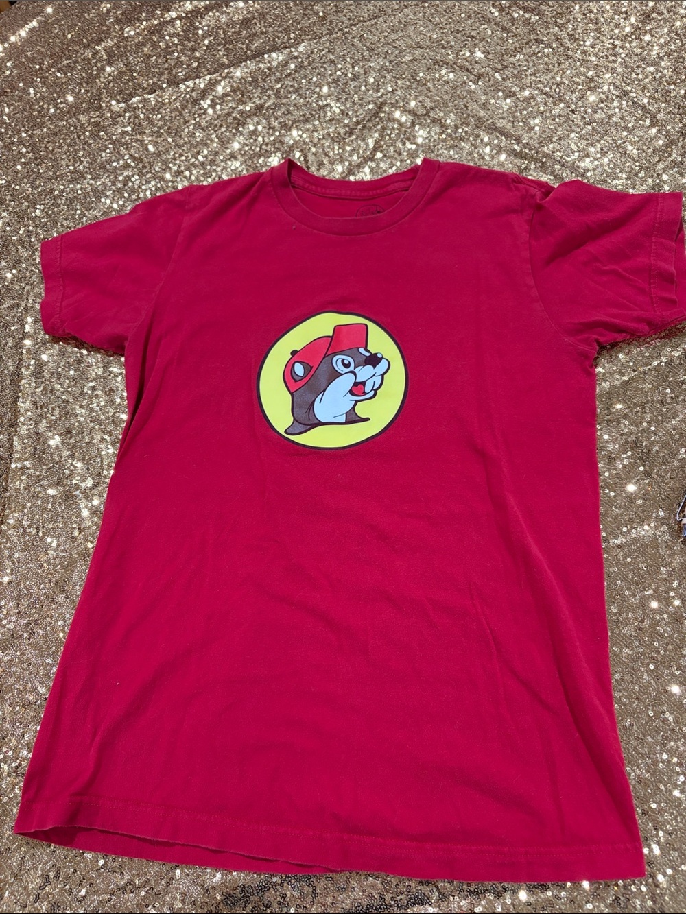 Red Buc-ee’s Beaver Logo T-Shirt - Red